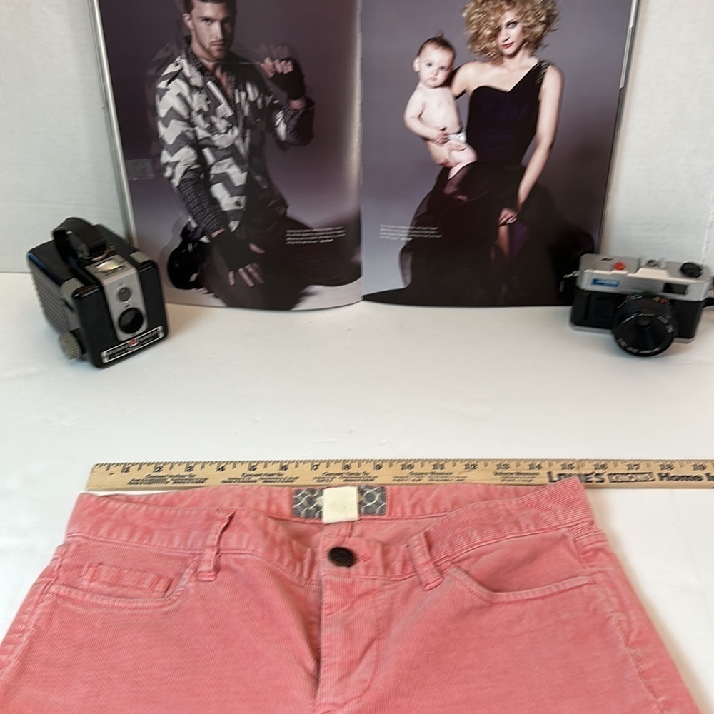Blush Pink Corduroy Matchstick Pants | Low Rise Skinny · J.Crew - Picture 6 of 11
